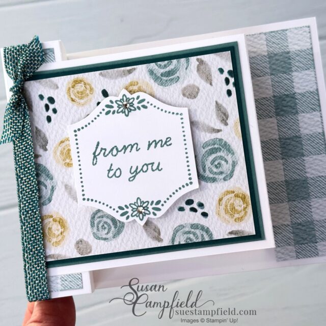 Say Hello to the Side Tower Pop Up Card from January